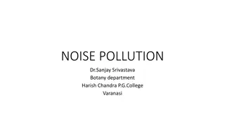 Noise Pollution: Causes, Effects, and Control Measures