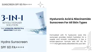 Uniqaya Sunscreen SPF 60 PA     Shop Online