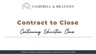 A Comprehensive Guide to Real Estate Contract Closing Process