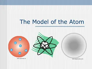 Evolution of Atomic Models: From Thomson to Bohr