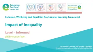 Professional Learning Framework Impact on Inequality in Education