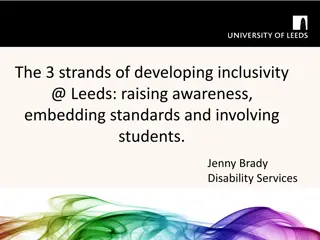 Developing Inclusivity at Leeds: Strategies and Achievements