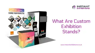 Your Brand, Your Way: Custom Exhibition Stands