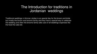 Traditional Wedding Customs in Jordan: A Celebration of Culture