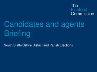 Guide to South Staffordshire District and Parish Elections Process