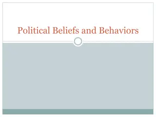 Political Beliefs and Behaviors: A Comprehensive Overview