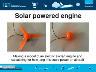 Building a Solar-Powered Electric Aircraft Engine Model