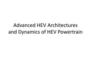 Planetary Gear Trains in Hybrid Powertrains