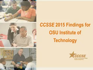 Student Engagement at OSU Institute of Technology