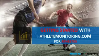 Achieve Optimal Performance with Athlete Monitoring