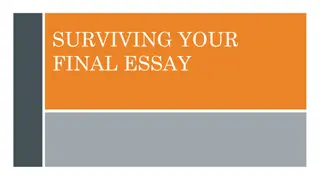 Mastering Your Final Essay: Tips for Crafting Strong Introductions and Body Paragraphs