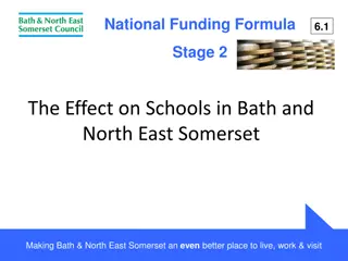 Impact of National Funding Formula on Schools in Bath & North East Somerset