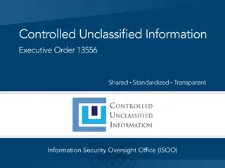 Centralized Unified Information Program Overview