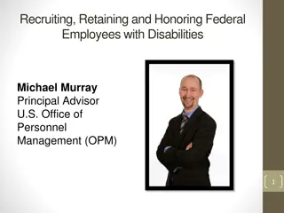 Federal Employment of Individuals with Disabilities Overview