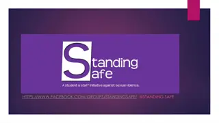 Student-Led Initiative Standing Safe Campaign Addressing Sexual Violence