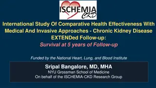 Comparative Study on Health Effectiveness in Chronic Kidney Disease