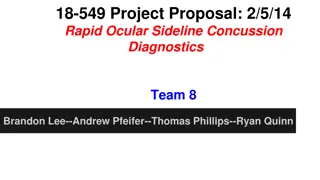 Rapid Ocular Sideline Concussion Diagnostics Project Proposal