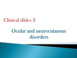 Neurological Conditions: Clinical Slides and Symptoms