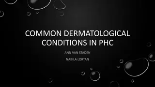 Dermatological Conditions in Primary Healthcare: Overview and Treatment Principles