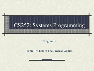 Process Games in Systems Programming Lab