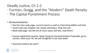 Evolution of the Death Penalty in the United States