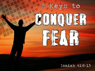 Overcoming Fear and Embracing God: A Path to Spiritual Growth