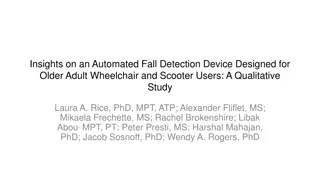 Insights on Automated Fall Detection for Wheelchair and Scooter Users