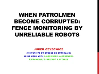 Boundary and Fence Patrolling in Robotics Research