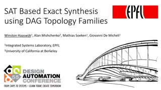 SAT-Based Exact Synthesis Using DAG Topology Families