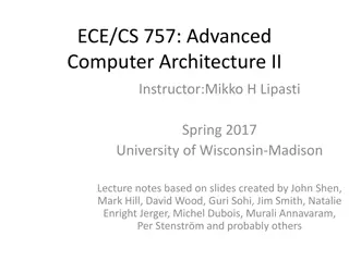 Memory Consistency Models and Sequential Consistency in Computer Architecture