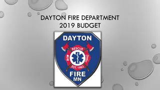 Dayton Fire Department 2019 Budget Highlights