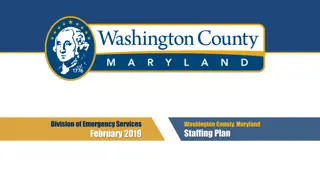 Emergency Services Staffing Plan Analysis in Washington County, Maryland