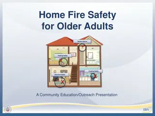 Home Fire Safety for Older Adults - Community Education Presentation