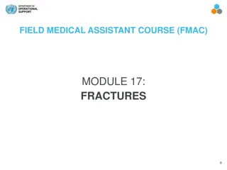 Tactical Field Medical Assistant Training - Fractures Assessment and Management