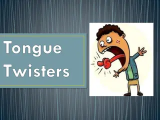 Fun Tongue Twisters for a Twist of Laughter