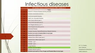 Comprehensive Overview of Infectious Diseases and Symbiosis in Academic Setting