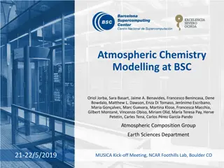 Cutting-Edge Atmospheric Chemistry Modeling Research at Barcelona Supercomputing Center