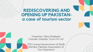 Revamping Tourism in Pakistan: Challenges and Opportunities