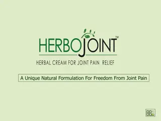 HerboJoint: Natural Formulation for Joint Pain Relief