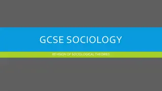 Sociological Theories for GCSE Sociology Revision