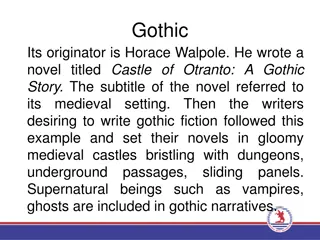 The Origins and Evolution of Gothic Literature