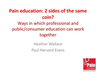 Exploring Pain Education: Bridging the Gap between Professionals and the Public