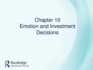 Influence of Emotions on Investment Decisions