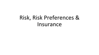 Risks, Preferences, and Insurance in Poverty Alleviation