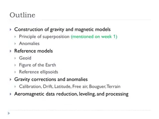 Gravity and Magnetic Models in Geophysics