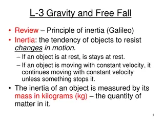 Gravity and Inertia: Key Concepts in Motion