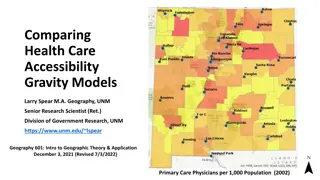 Comparing Health Care Accessibility Gravity Models in Geographic Theory