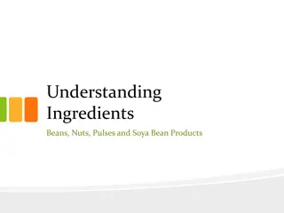 Beans, Nuts, Pulses, and Soya Bean Products