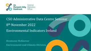 Environmental Indicators Report Ireland 2022 Overview