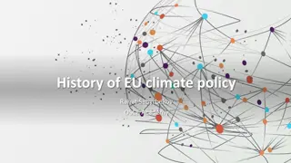 Evolution of EU Climate Policy: A Historical Perspective